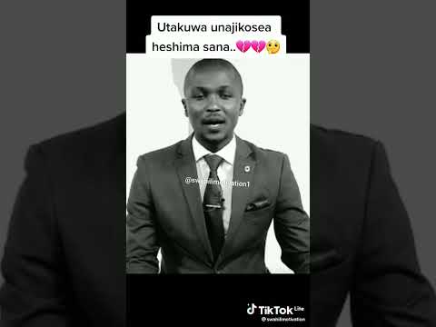 Hababu Mojawapo Ya Kujikosea Heshima