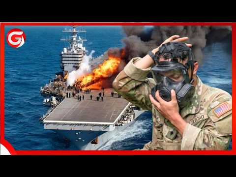 IRAN CLAIMS TO HAVE BURNED A US WARSHIP USS ABRAHAM LINCOLN THE US HAS NOT CONFIRMED