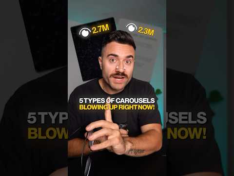 5 Instagram Carousels You Need To Try Right Now