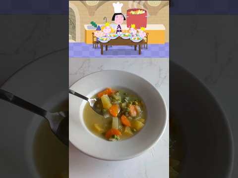 Modern Soup From Ben And Holly S Little Kingdom Shorts Viral Benandholly Cartoonedits