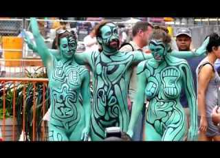 NYC Body Painting Festival 2016 Annual Bodypainting Grand Celebration 2