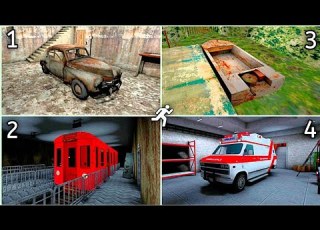 Granny 1 2 4 All Vehicles Escape Mr Salim Horror Game