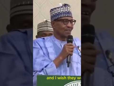 General Muhammad Buhari President Muhammad Buhari Last Speech Ever In Public He Was Here Once