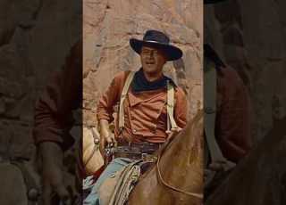 John Wayne Uses A Colt SAA Anachronistic As The Movie Is Set Three Years After The AmericanCivilWar