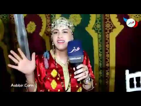 الفنانة نادية الغرباوي من وسط المهرجان فن الرويس بالد شيرة تفطح المستور