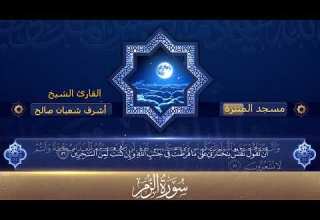 ما تيسر من سورة الزمر بصوت فضيلة الشيخ اشرف شعبان صالح من مسجد المنتزة ق ل ي ا ع ب اد ي