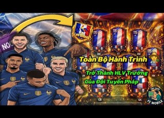 FC Mobile Full Journey To Becoming Head Coach And Building Team France From Zero To Hero