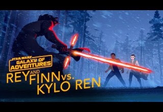 Rey And Finn Vs Kylo Ren Star Wars Galaxy Of Adventures