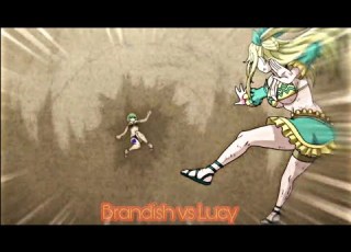 Brandish Vs Lucy Fairy Tail