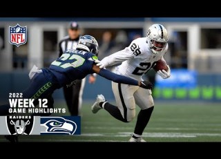  Las Vegas Raiders Vs Seattle Seahawks 2022 Week 12 Game Highlights