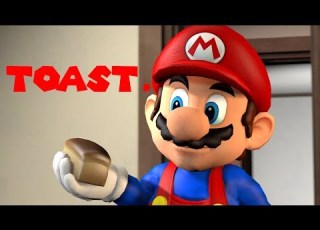 SFM Hotel Mario HDR Toast Cutscene