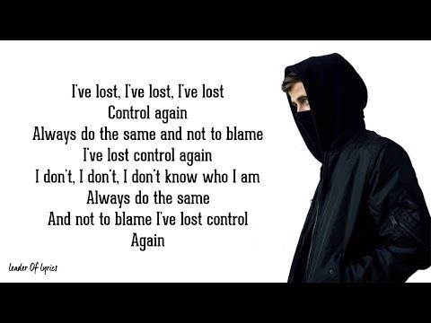 Alan Walker LOST CONTROL Lyrics Ft Sorana