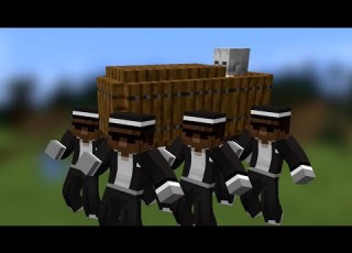  Coffin Dance Meme In Minecraft