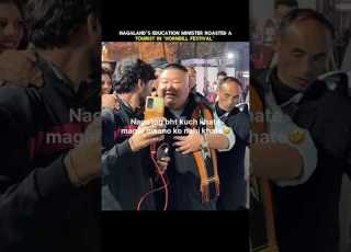  Tourist Get Roasted In Hornbill Festival Temjen Imna Kohima Kisama Viralshorts Shorts
