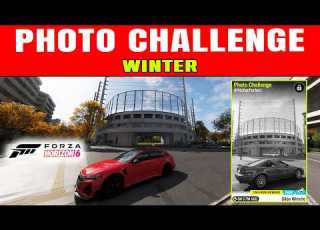 تحدي التصوير في Forza Horizon 6 موقع ملعب إيدوغاوا للبيسبول في مهرجان الشتاء PitcherPerfect
