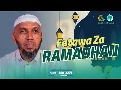 LIVE Fatawa Za Ramadhan 13 03 2026 Africa TV2