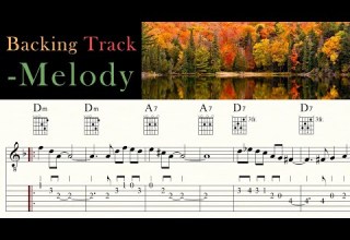 L ÉTÉ INDIEN INDIAN SUMMER JOE DASSIN Melody Backing Track Sheet Music TAB