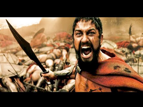 ملك يقود 300 محارب اسبرطي لخوض حرب امام اعظم جيش في التاريخ ملخص فيلم 300