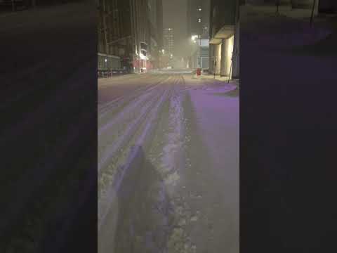 Ottawa Canada Snow Storm February 13th 2025