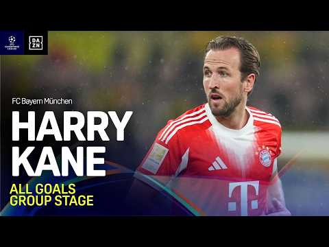 All Goals Harry Kane UEFA Champions League Highlights Group Stage 2025 2026