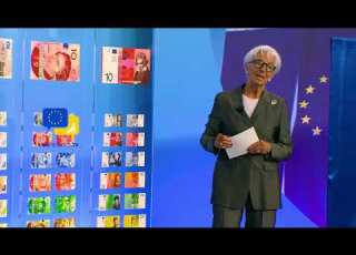 Zaprezentowano Nowe Banknoty Euro Prezes EBC Lagarde Przedstawia 10 Finałowych Projektów