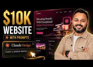 Build A Website Using Claude Design Just A Few Prompts