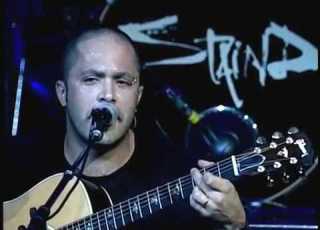 Staind Outside Aaron Lewis Fred Durst 1999 Family Values Tour