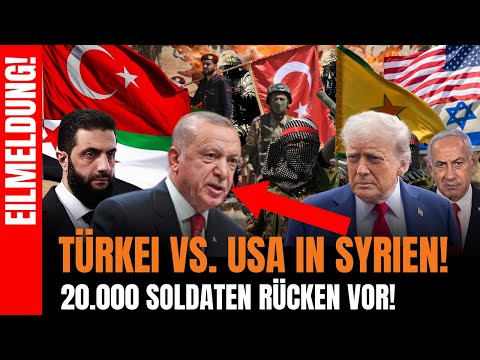 Erdoğan Gibt Befehl Türkei Stürmt Syrien USA Rüstet YPG Für Den Angriff