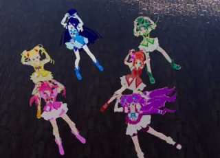  Yes Precure Five Gogo Dances To Maho Girls Precure Ed 2 Mmd