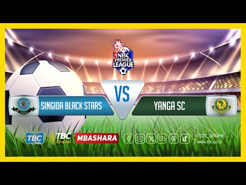TBCLIVE SINGIDA BLACK STARS 0 VS 1 YANGA SC UWANJA WA NEW AMAAN COMPLEX ZANZIBAR
