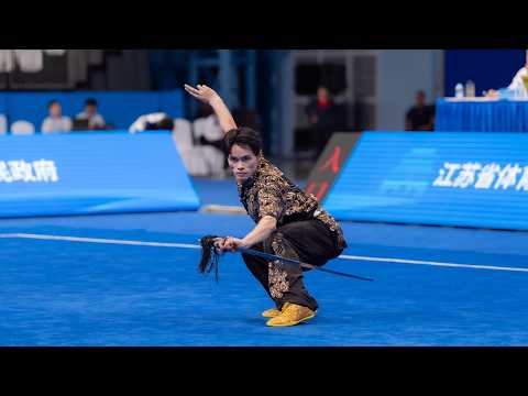 2024 男子剑术 第21名 吉林 张仁蜜 9 353分 2024年全国武术套路锦标赛