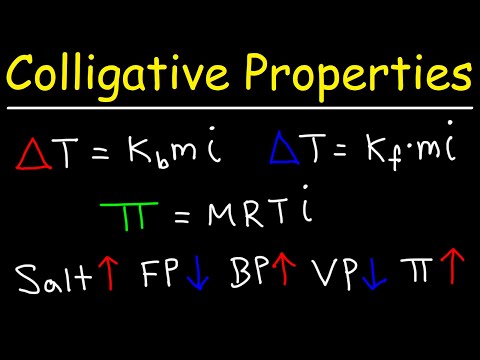 Colligative Properties Boiling Point Elevation Freezing Point Depression Osmotic Pressure Colligative Properties Boiling Point Elevation Freezing Point Depression Osmotic Pressure