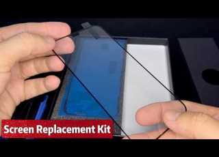 مجموعة استبدال شاشة AuraLens لهاتف IPhone 12 Pro Max للطرازات A2342 A2410 A2411 A2412