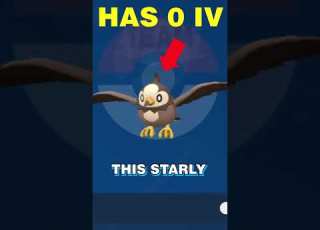  LVL 1 Starly Destroys Lvl 100 Miraidon In Pokemon Scarlet Violet