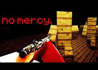  Destroying Minecraft S NEW Woodlands Mod With GUNS