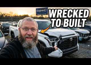  I Bought A WRECKED 2025 Toyota Tundra From COPART Wrecked To UNWRECKED