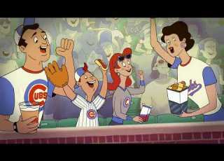 2Tall Animation Cubs Out To The Ballpark