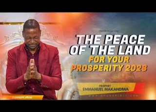 Prophet Emmanuel Makandiwa The Peace Of The Land For Your Prosperity 2026