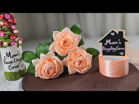 دليل صنع وردة من شريط الساتان زهرة يدوية سهلة خطوة بخطوة دليل صنع وردة من شريط الساتان زهرة يدوية سهلة خطوة بخطوة