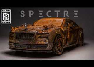  Restoration Abandoned Rolls Royce Spectre Full Restoration Of Electric Rolls Royce Luxury Car