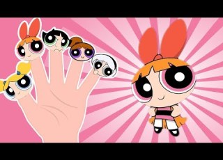  Powerpuff Girls Finger Family Song Daddy Finger Rhyme
