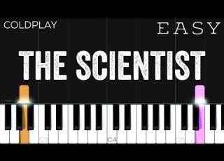 Coldplay The Scientist EASY Piano Tutorial