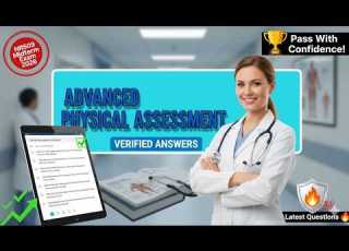 NR509 Midterm Exam 2026 Advanced Physical Assessment Latest Questions Verified Answers Pass