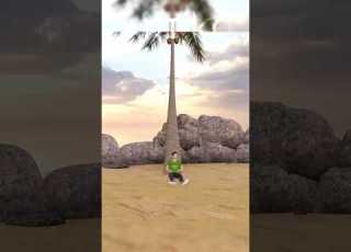  لقا شجرة جوز هند كلها ذهب بس النهاية صدمت الجميع