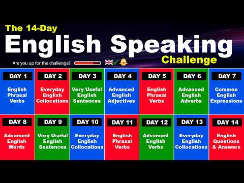 Die 14 Tage Englisch Sprech Challenge