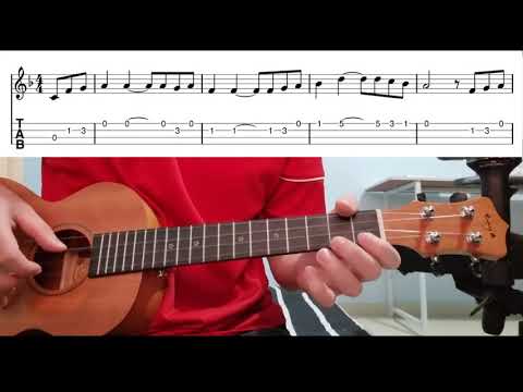 You Are My Sunshine Easy Beginner Ukulele Tabs With Playthrough Lesson