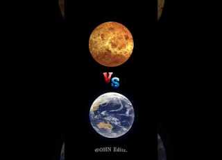  Earth Vs Venus Shorts Shortvideo Youtubeshorts Earth Venus