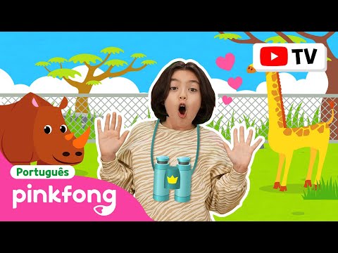 4K Olha O Zoológico Dança Com Amigos Pinkfong Bebê Tubarão Canções Para Crianças