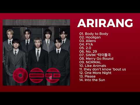 BTS S Arirang Full Album Listen Now