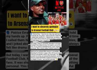  Patrice Evra To Arsenal Fans And Supporters On Winning The Premier League Arsenal Shrots Football